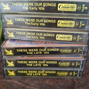 Reader's Digest Collector's Edition Music Cassette Sets Vintage Retro 30s & 40s
